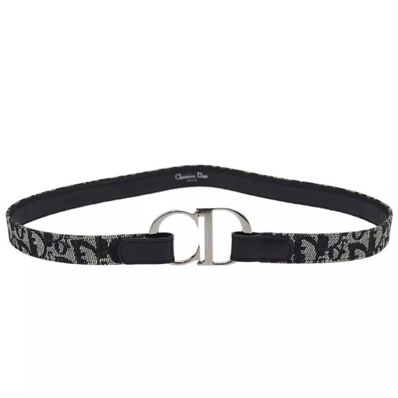 Christian Dior Trotter Belt Black - Picture 1 of 7